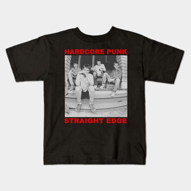 jim carrey straight edge hardcore punk Kids T-Shirt by psninetynine